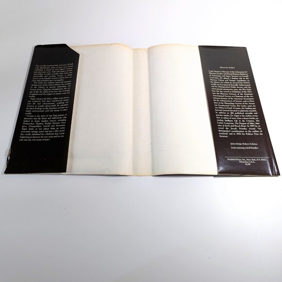 COSMOS by Carl Sagan Vintage Rare FIRST EDITION First Printing astronomy space - Picture 11 of 16